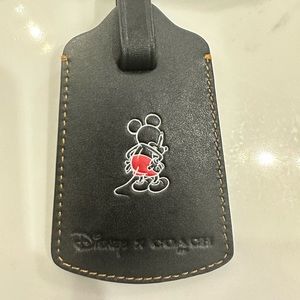 Coach Disney Mickey Mouse Luggage tag